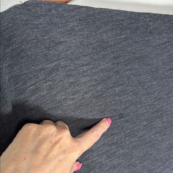We the Free Kimmi Long Sleeve Top Gray Women's Size Large *SPOTS* - Picture 13 of 13